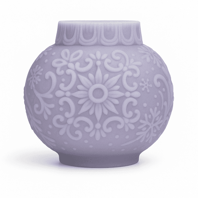 Snowflake 1 Bauble Scented Candle 