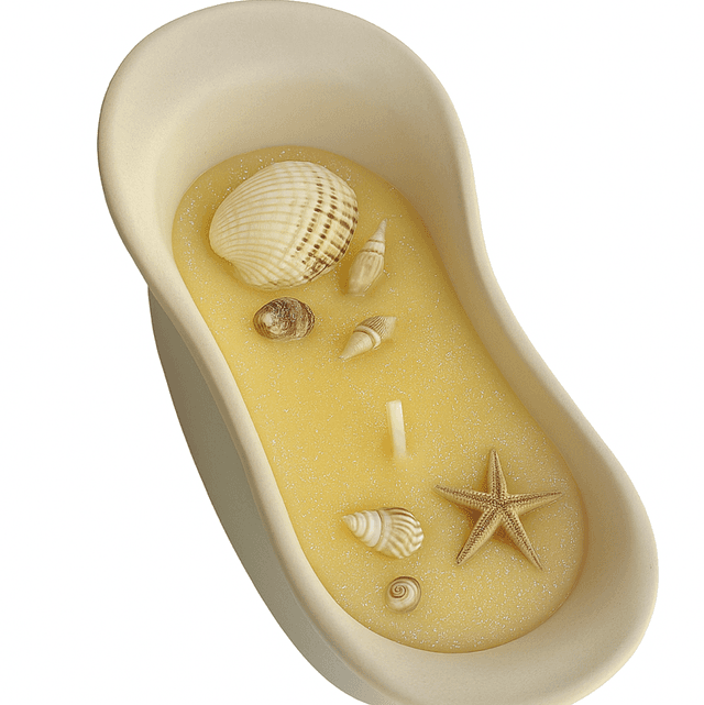 Bathtub Clean Lemon Scented Candle