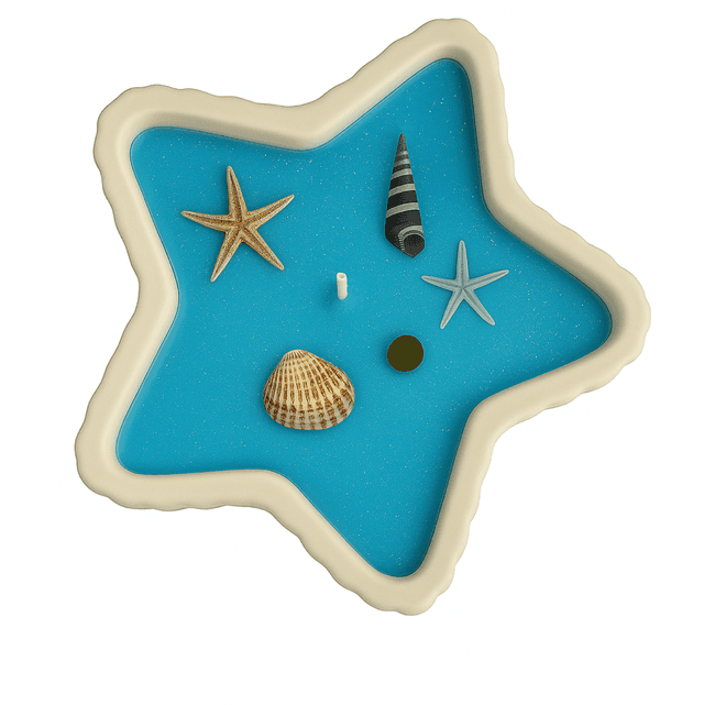 Starfish Flash Bathroom Scented Candle  