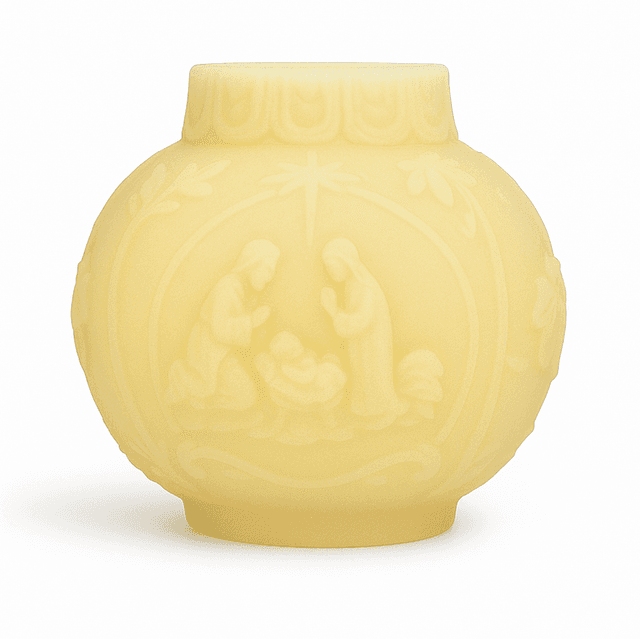 Nativity 2 Bauble Scented Candle 